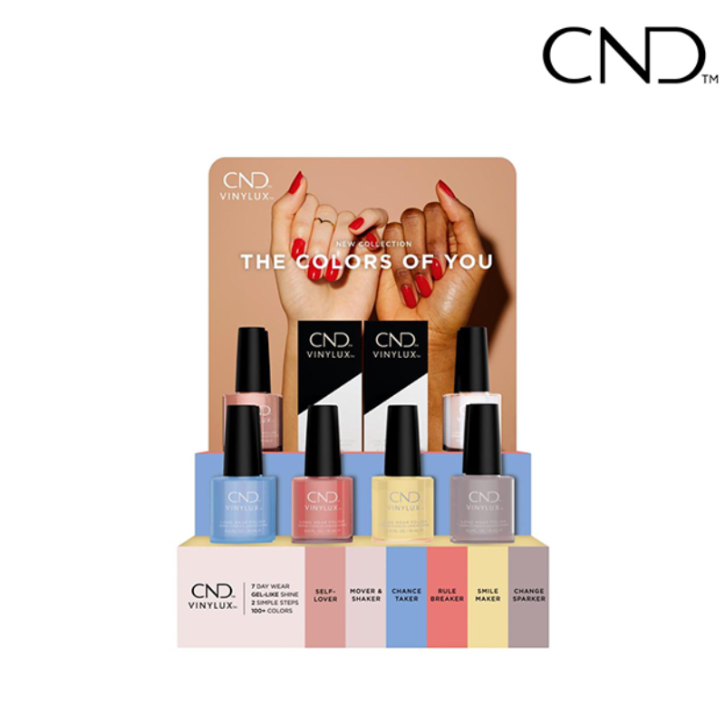 CND Vinylux The Colors Of You Collection 6pc 제품선택