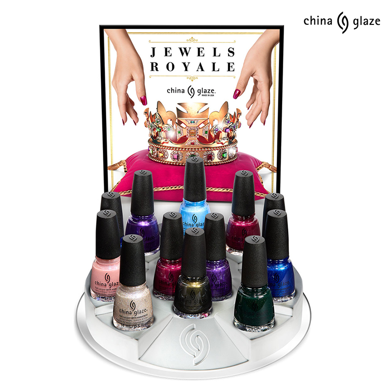 2021 China Glaze Jewels Royale Collection 8pcs 제품선택