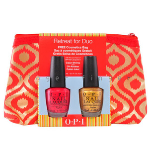 OPI Retreat for Duo (L64 + E78 + Free Cosmetic Bag)