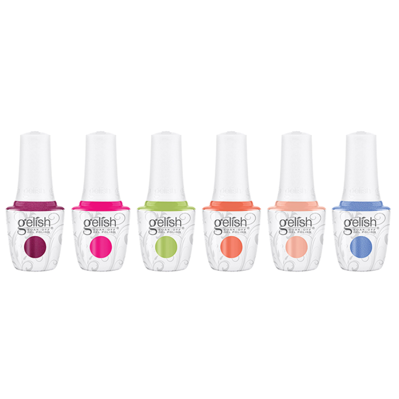 [Harmony Gelish] 2021 Feel The Vibes Collection 6pcs