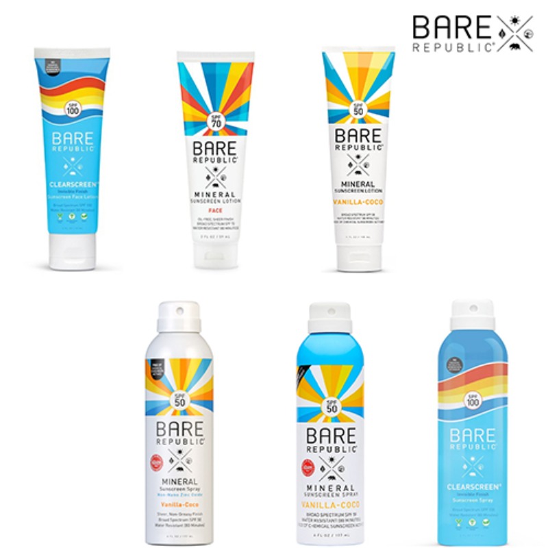 [Bare Republic] 베어 리퍼블릭 Sunscreen &amp; Sun Spray -제품 선택