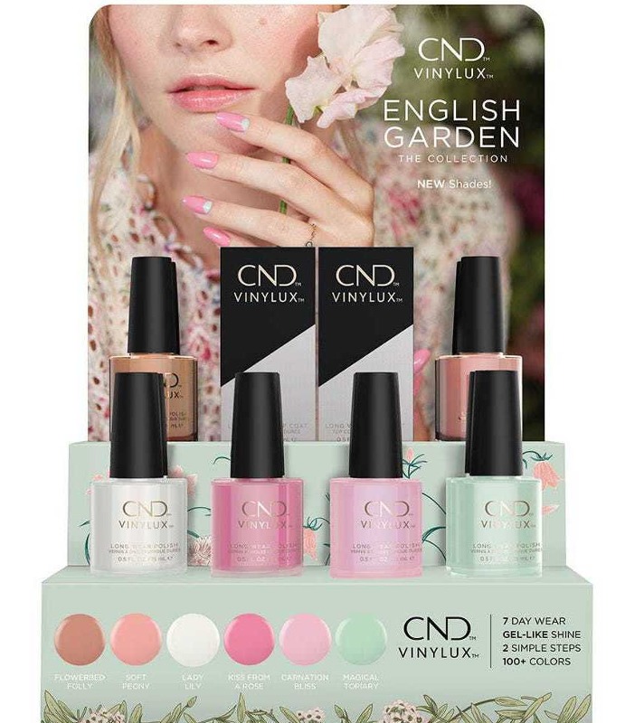 2023 CND English Garden  Spring Collection 6pcs 제품선택